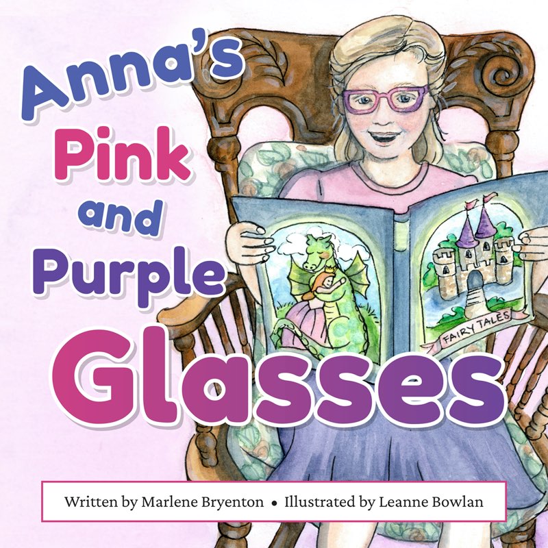 Anna's Pink and Purple Glasses